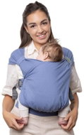 Boba Bliss V2 Hybrid 2-in-1 Ergonomic Baby Carrier and Wrap for Newborns (3.2–16kg) Light Blue - Baby Carrier