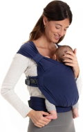 Boba Bliss V2 Hybridní ergonomický nosič a šátek 2v1 pro novorozence (3,2–16 kg) tmavě modrý - Baby Carrier