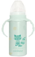 Miniland Dolce Stainless Steel Bottle with Teat 240ml Mint - Children's Thermos