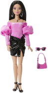 Barbie Deluxe Style Modelka v topu s odhalenými rameny a sukni - Doll