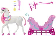 Barbie Louskáček saně s koněm - Game Set
