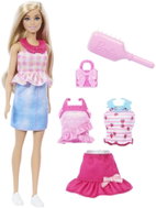 Barbie Style Panenka pro snadné oblékání blondýnka - Doll