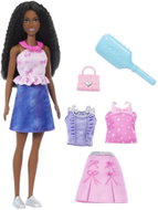 Barbie Style Panenka pro snadné oblékání černovláska - Doll