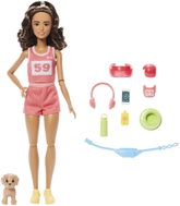 Barbie Wellness panenka běžkyně - Doll