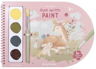 Little Dutch Omalovánky s vodovkami Fairy Garden - Colouring Book