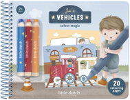 Little Dutch Omalovánky s pastelkami Doprava Jim - Colouring Book