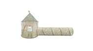 Little Dutch Safari Friends stan na hraní s tunelem - Tent for Children