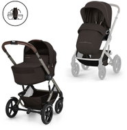 Cybex Talos S Lux TPE se skládací korbičkou Chocolate Brown - Baby Buggy