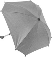 REER ShineSafe Sun Parasol Grey Melange UPF 80+ - Umbrella for stroller