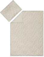 Fillikid 2-Piece Jersey Set Dog Beige 100 × 135 cm - Bed Linen