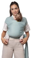 Boba Wrap Elastický šátek na nošení novorozenců (do 15 kg) mořsky zelený - Baby carrier wrap