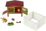 Teddies Rabbit Hutch with Run - Game Set