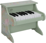 Little Dutch Green Safari Friends Wooden Piano - Pianino