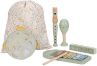 Little Dutch Safari Friends Musical Instrument Set Green - Instrument Set for Kids