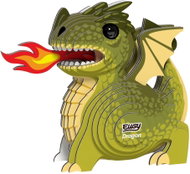 Eugy Dragon 3D Cardboard Model Kit - 3D Puzzle