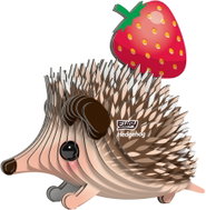 Eugy Hedgehog 3D Cardboard Model Kit - 3D Puzzle