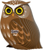 Eugy Owl 3D Cardboard Puzzle - 3D Puzzle
