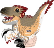 Eugy Velociraptor 3D Cardboard Model Kit - 3D Puzzle