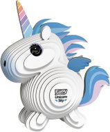 Eugy Sky Unicorn 3D Cardboard Model - 3D Puzzle