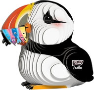 Eugy Puffin 3D Cardboard Puzzle - 3D Puzzle