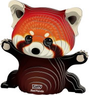 Eugy Red Panda 3D Cardboard Model Kit - 3D Puzzle