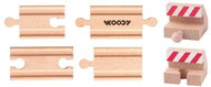Woody Příslušenství k dráze - Propojovací koleje a zarážky 6 ks - Rail Set Accessory