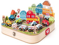 Woody Kufřík s městem a vláčkodráhou - Train Set