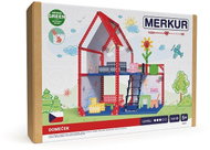 Merkur Domeček pro panenky, 34 × 39 × 25 cm, 345 dílků - Building Set
