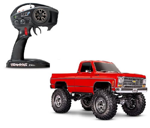 Traxxas TRX-4 Chevrolet K10 1979 TQi 1:10 RTR red - Remote Control Car - Main image