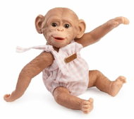 Guca 10305-3 Reborn Opička – realistická opička miminko s celovinylovým tělem – 25 cm - Doll