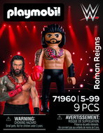 Playmobil 71960 WWE Roman Reigns - Figure and Accessory Set