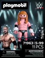 Playmobil 71963 WWE Triple H - Figure and Accessory Set