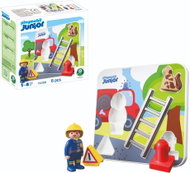 Playmobil 72088 Junior: Vkládačka s hasičem - Figure and Accessory Set