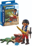 Playmobil 72154 Pirát s kajmanem - Figure and Accessory Set