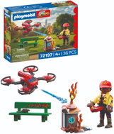 Playmobil 72197 Hasičský hasicí dron - Figure and Accessory Set