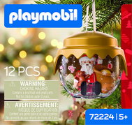 Playmobil 72224 Vánoční ozdoba: Santa Claus - Figure and Accessory Set