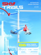 Playmobil 72235 Sky Trails: Spin Tower - Figure and Accessory Set