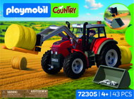 Playmobil 72305 Velký traktor s balíky sena - Figure and Accessory Set