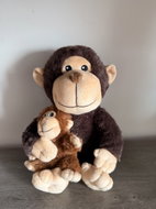 Mac Toys Steppos Microwave Monkeys - Soft Toy