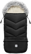 Zopa Fluffy Combi Arctic Black Winter Footmuff - Stroller Footmuff