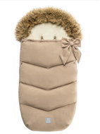 Zopa Fluffy Winter Footmuff Creamy Beige - Stroller Footmuff