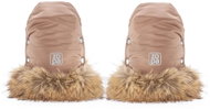 Zopa Winter Gloves Fluffy 2 Creamy Beige - Pushchair Gloves