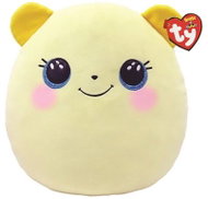 TY Squishy Beanies Buttercup, 22 cm, yellow bear - Soft Toy