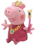 TY Beanie Babies s licencí Peppa Pig, 15 cm, princezna - Soft Toy