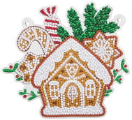 Diamond Dotz Gingerbread Hanger - Diamond Painting