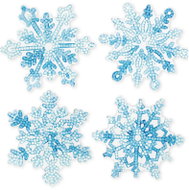 Diamond Dotz 4 Snowflakes - Diamond Painting