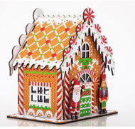 Diamond Dotz 3D Gingerbread Cottage - Diamond Painting