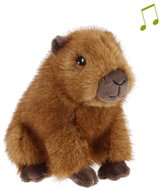 Keel Toys SE4920 Keeleco Kapybara – ekoplyšová hračka se zvukem 15 cm - Soft Toy