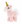 SE3063-2 Keeleco Pink Unicorn – Eco-Friendly Soft Toy 16cm