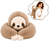Magic Baby Lenochod Lumi – objímající terapeutický senzorický plyšák se zátěží 65 cm - Soft Toy